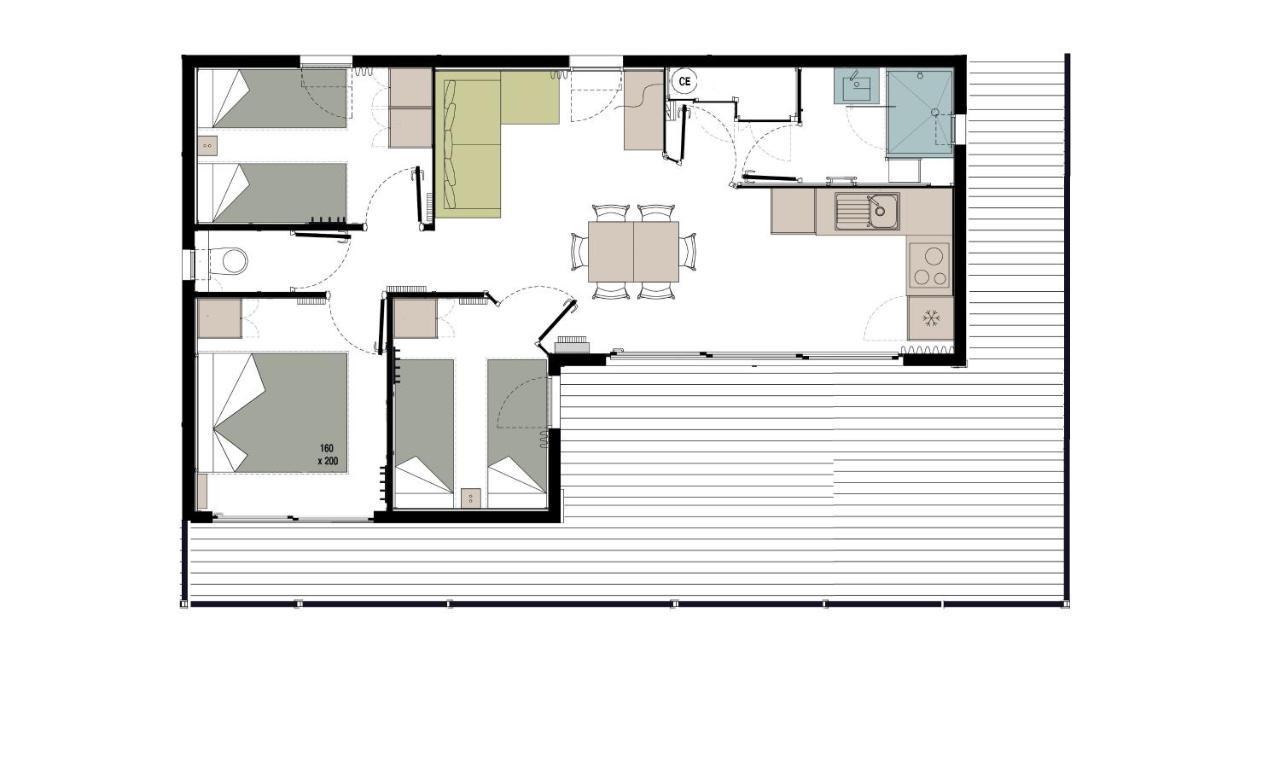 Chalet Avec Piscine, Climatisation & Vue De 2 A 6 Personnes - Hasparren - Pays Basque - Chalet Ibaia 外观 照片