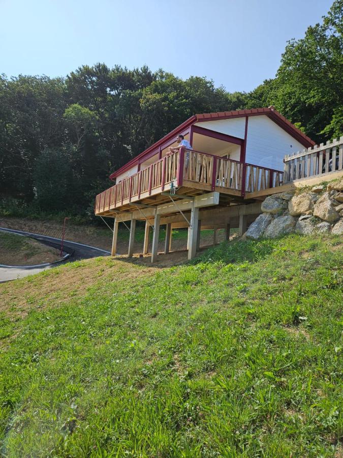 Chalet Avec Piscine, Climatisation & Vue De 2 A 6 Personnes - Hasparren - Pays Basque - Chalet Ibaia 外观 照片
